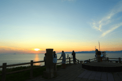 素晴らしい景色に感動