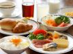 【朝食一例】ご朝食は和洋バイキング形式にてご用意♪ ※状況によりセットメニューでご用意する場合もございます。