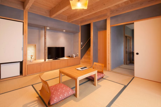 【和洋室】七の庄／２階建て離れ＜源泉かけ流し温泉付＞