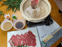 【馬肉しゃぶしゃぶ＆馬刺しプラン】 なかなか味わえない熊本名物料理「馬しゃぶ」懐石プラン
