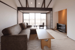 洋室離れ平屋＜ツインベット＋ソファー＞源泉かけ流し温泉付