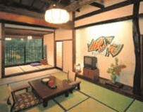 Main building room with bath & toilet