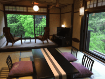 Suite Room with Semi Open-Air Baths on main building