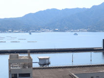 ベランダからの宮島