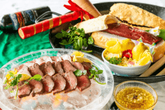 ＧＷ目玉料理！牛タン　塩釜焼き　塩だれソース