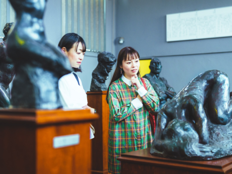 【世界にひとつ、わたしだけのオリジナル作品】安曇野のシンボル碌山美術館で鋳造体験【入館券（体験料含）付】　※宿泊・日帰りプランではありません。