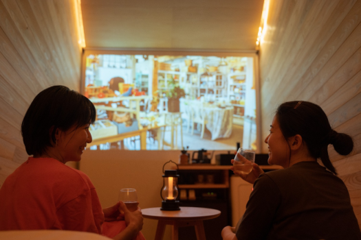 室内のプライベートシアター