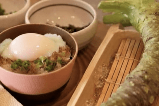 わさび丼温玉のせ