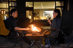 Outdoorstyle　KATARIBA《カタリバ》で星空の下、焚火のゆらぎに癒される。