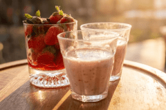 【3/28～4/6朝食限定】フレッシュいちごの春色スムージーと奏でる朝のひととき。朝食フェア開催（1泊朝食付）