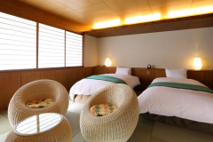 ■デザインがそれぞれ異なる【モダン和風ツイン】お部屋一例　