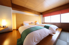 【モダン和風ツイン】5種類のデザインが人気　禁煙1～3名