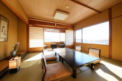 【半露天風呂付き眺望室 603号室】最上階10畳　禁煙2～4名