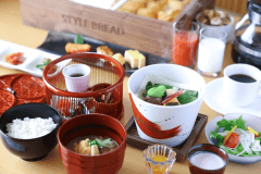 玉之湯の体が元気になる朝ごはん