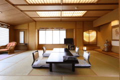 ｜特別室｜二間続きでお部屋に檜風呂もございます　三世代旅行やグループ旅行にも喜ばれております