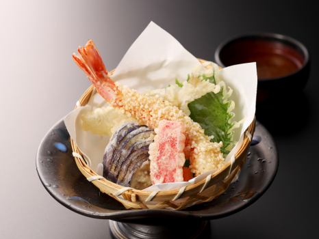 夏の料理一例：揚物