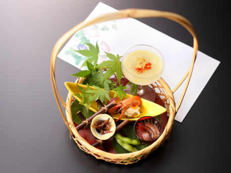 夏の料理一例：前菜