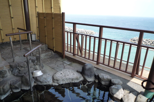 海一望の露天風呂