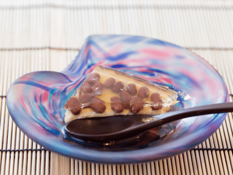 前菜一例：水無月豆腐