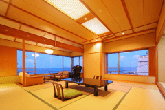 海一望の特別室401露天風呂付セパレート和洋室（105平米）