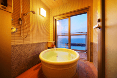 海一望の特別室401露天風呂付セパレート和洋室（105平米）