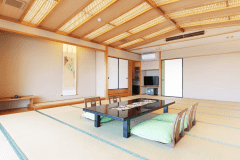 海を眺めるオーシャンフロント大部屋201（24帖）