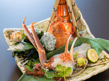 カニ会席造りカニ刺