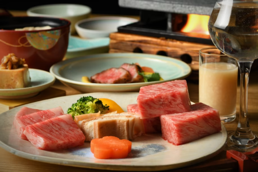 ≪糀（こうじ）膳≫酒粕を食べた福島牛「福粕花(ふくはっか）」を使った特別プラン♪