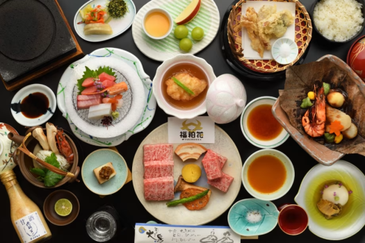≪糀（こうじ）膳≫酒粕を食べた福島牛「福粕花(ふくはっか）」を使った特別プラン♪