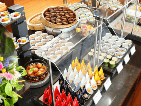 ハーフビュッフェスタイル