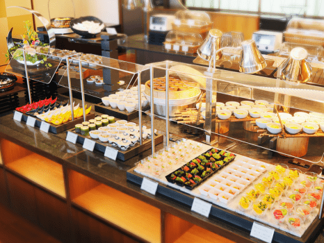 ハーフビュッフェスタイル