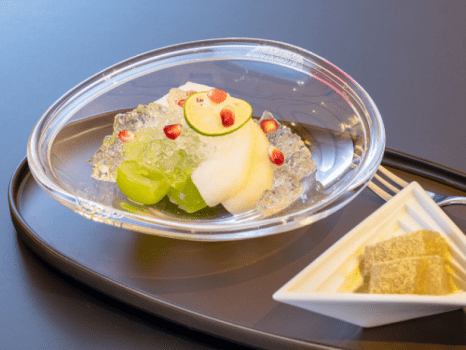 水菓子　旬の地産果物　自家製スィーツ