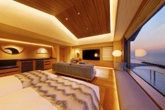 最上階トップフロアスイート（リビング別角度）