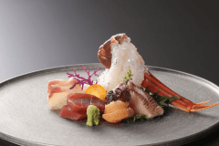 松葉カニ造り一例