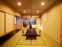 デラックスルーム和洋室の和室部分