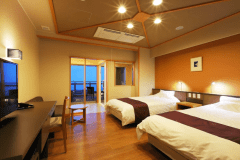 ユニバーサルルーム和洋室の洋室部分