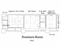 プレミアルーム和洋室間取り