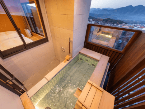 【露天風呂付き客室】2023年12月OPEN！部屋からの眺めが最高！【508・608・707】