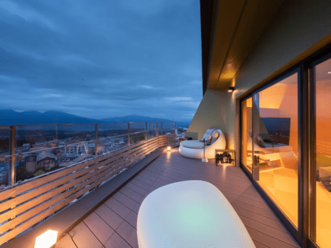 【706】お部屋の展望テラス