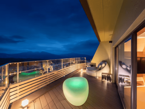 【706】お部屋の展望テラス