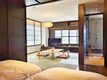 【414】子連れファミリー向け和洋室。お部屋には寝心地抜群のドリームベッドが2台ございます。 【414】子連れファミリー向け和洋室。お部屋には寝心地抜群のドリームベッドが2台ございます。