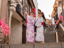 ≪とっておきの【女子旅】に！≫色浴衣レンタル無料♪20時間以上のロングステイなど『4大特典付き』