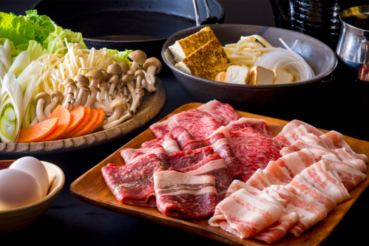【1泊2食】＜冬期限定＞選べる”Hot Pot”プラン～国産黒毛和牛と神戸ポークの美味をあったか鍋で味わう"Winterグランピング"～