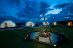 【私人穹顶】4张床，直径7米<"魅力">圆顶帐篷