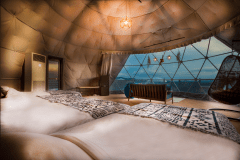 【スパスイート】4ベッド・直径8ｍ＜”グランド”＞ドーム型テント