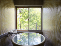 川胡桃の展望風呂