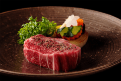大分名物！豊後牛ステーキ／一例