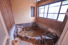 クリエール　お風呂場（源泉掛け流し）