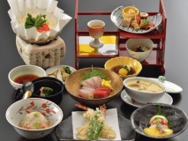 冬のスタンダード本格京会席一例