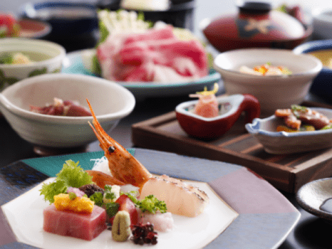 ～『加賀の四季』会席～吉田屋山王閣の定番メニュー。季節を楽しむ四季替わりスタンダード会席